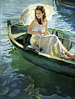 Vladimir Volegov Famous Paintings - On the Lake